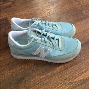 New Balance Light Blue Sneakers